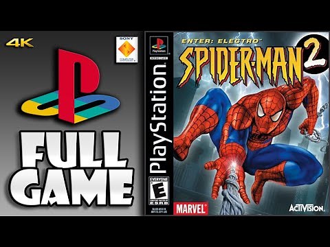 Spider-Man 2: Enter: Electro (PS1) - Full Game Walkthrough / Longplay [4K60ᶠᵖˢ UHD]