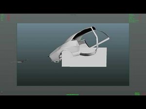 car crash maya - ncloth