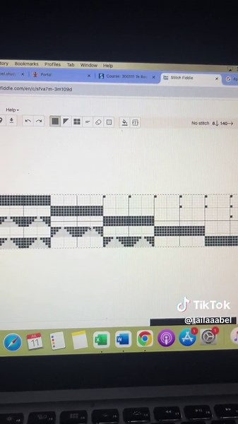 Day 29: Stitch Fiddle I thought I would do a video to help make a design, it can get a little confusing. But once you figure it out it is such a helpful tool! This is me trying to figure out my mawhitiwhiti design. Happy weaving!