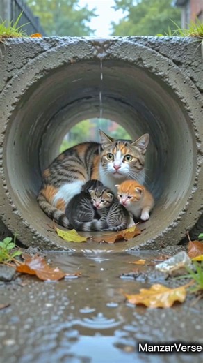 Cat Rescue: He Turned a Dangerous Drain Into a Safe Nursery
