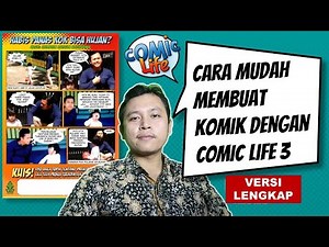 Cara membuat media komik dari foto sendiri dengan Comic Life 3 | Tutorial Comic Life 3 versi Lengkap