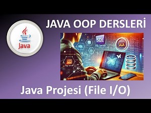 Java Dersleri : Java Projesi Yapıyoruz #javadersleri