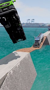 1.7M views · 6.4K reactions | Bus, Truck, Delivery Truck, Oil Tanker, Concrete Truck, Log Truck vs Suspension Bridge | DriveRush | Facebook