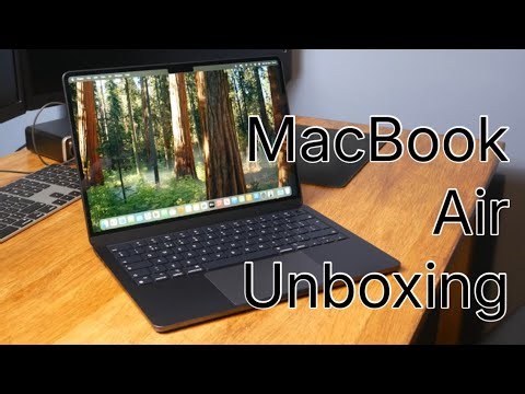 MacBook Air M2 Unboxing & Setup
