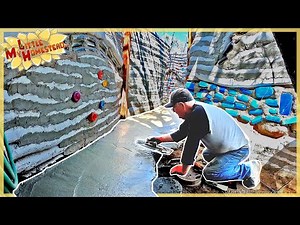 DIY Install Concrete Floor for Outdoor Shower | Weekly Peek Ep285