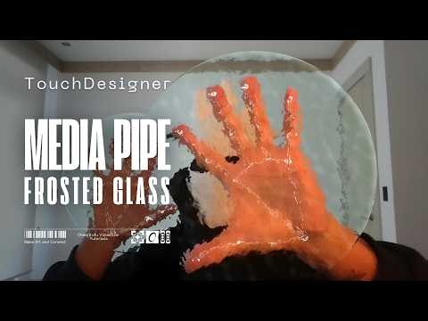 TouchDesigner Tutorial: MediaPipe Frosted Glass Hand Tracking (Easy)