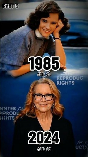 "Lea Thompson Transformation | From 1985 (Age 24) to 2024 (Age 63) | Then and Now"