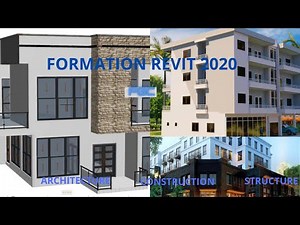 FORMATION REVIT 2020 (projet R+1 partie 1 "" présentation"" )