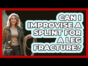 Can I Improvise A Splint For A Leg Fracture?