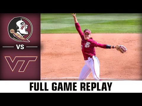 Florida State vs. Virginia Tech Full Game Replay | 2023 ACC Softball (Game 3)