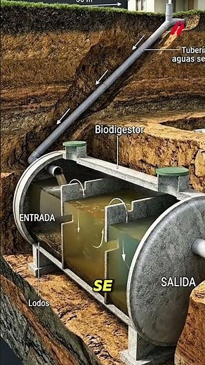 How a home biodigester works ♻️