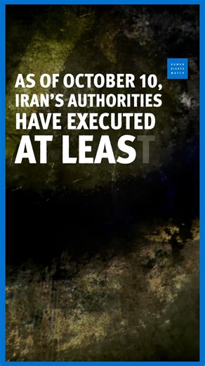 Human Rights Watch on Instagram: "So far in 2025, Iran’s authorities have executed at least 1,106 people. Today, on World Day Against the Death Penalty, we urge the international community to apply pressure on Iranian authorities to stop their assault on rights."