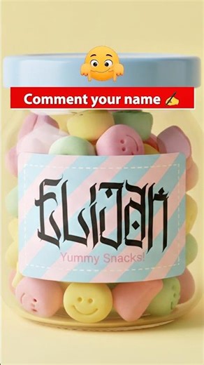 Is This Your Name? Elijah ✨ #namewriting #kidsname #shorts
