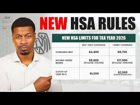 New 2026 HSA Law Could DOUBLE Your Tax Savings - CPA Explains