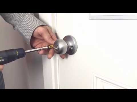 How to Tighten a Loose Handle, Stop Drafts or Adjust Your Front Door to Move Freely
