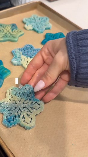 1.1M views · 322 reactions | Making the cutest winter cookies‍❄️✨冀 #baking #cookies #asmr #cozyseason #homemadecookies | Yeva Berez | Facebook