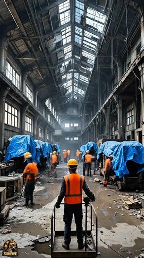 Abandoned Factory Restoration | Cinematic Time-Lapse Transformation #restoration