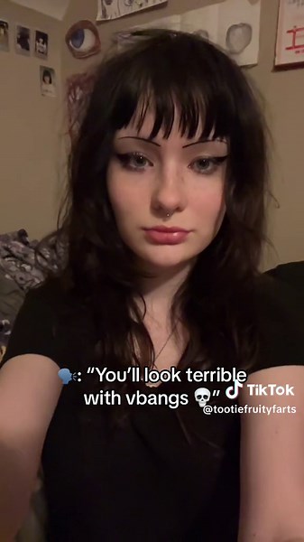 Gothic Hair Transformation: Cutting V-Shaped Bangs Tutorial