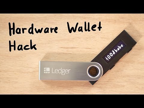 Hardware Wallet Hack: Ledger Nano S - f00dbabe