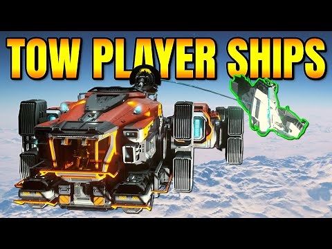 Towing and Harvesting Abandoned Player Ships! Star Citizen 3.24