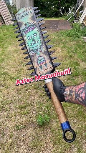 Aztec Macuahuitl: Handmade Historic Weaponry