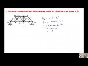 Indeterminacy of pin and rigid jointed structures