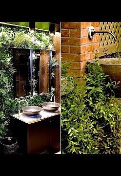 Best Design examples of outdoor wash basin! garden ideas