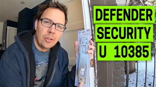 Watch HOW TO INSTALL Defender Security U 10385 on your home door lock on Amazon Live