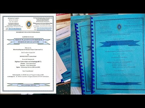 How to write a good Academic Internship Report at BTS and DUT level. With a copy