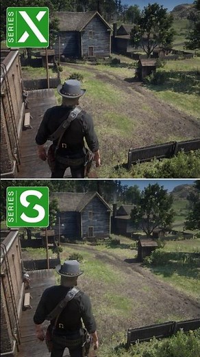 Red Dead Redemption 2 – Xbox Series S vs Xbox Series X | Anisotropic Filtering