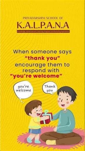 Character Building Through Manners | Priyadarshini School of K.A.L.P.A.N.A