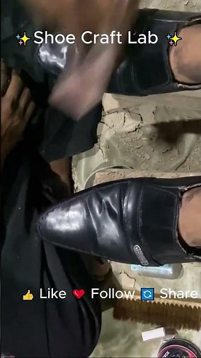 Shoe Shine From Start to Finish | Relaxing Cleaning & Polish Process
