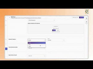 How To configure A monitor In ATA