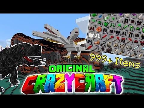 🔥CRAZYCRAFT MOD/ADDON FOR MINECRAFT PE 1.17+