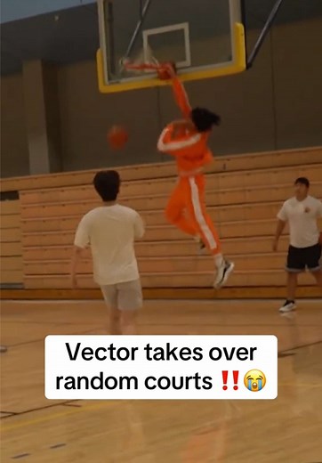 Vector's Epic Basketball Takeover on Random Courts