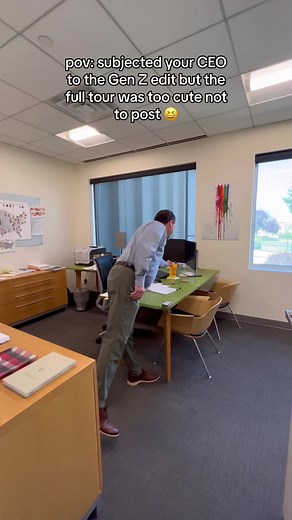 the heartbeat of 3form offices! 😆🧡‼️ #ceotour