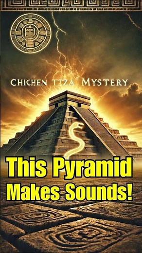 Chichen Itza Temple | The Pyramid That Speaks! 😱#chichenitza #kukulkan