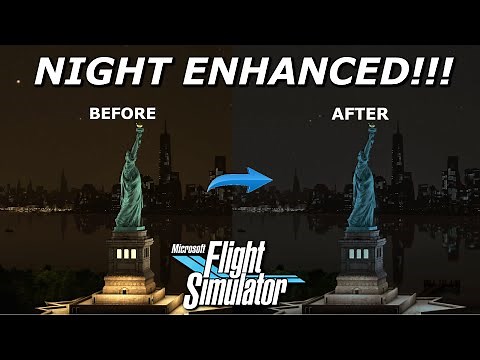 How to make MSFS look EXTREMELY REALISTIC AT NIGHT?
