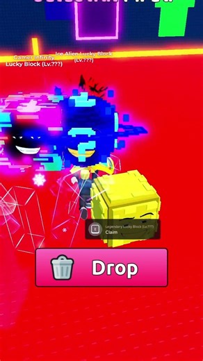 rare lucky infinity block #escapetsunamiforbrainrots #roblox