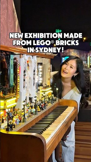 NEW Exhibition made of LEGO® Bricks in Sydney at the Australian Museum