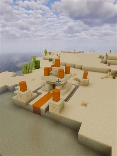 Minecraft Sand Castle🏰 #dancetiktok #tiktoks #Tiktokreels