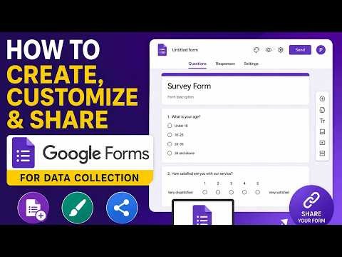 How to create, customize and share Google Forms