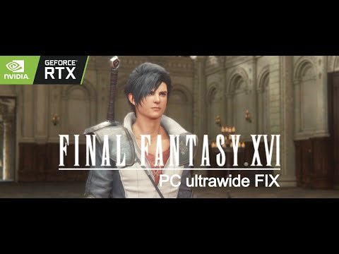 Final Fantasy XVI PC [ULTRAWIDE FIX] RTX 4060 DLSS3 High Graphics Settings