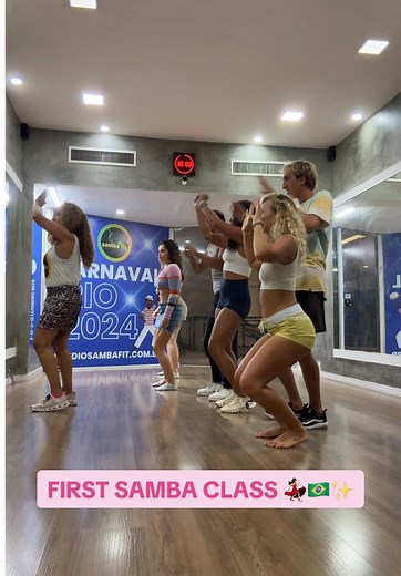 Samba Lessons on a Rainy Day in Rio de Janeiro