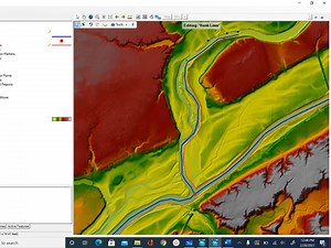 使用 HEC RAS 进行 1D 水力建模 (4-10) - 为 HEC-RAS 几何图形创建河岸线 中文配音