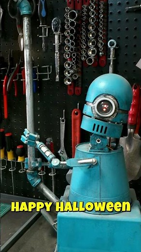 Robot Assistant with a Halloween Joke!