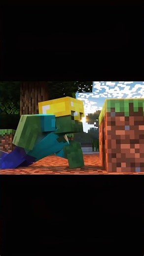 ANGRY ZOMBIE🫨💀😭👀 #viral #fypシ #minecraft #zombie #funny