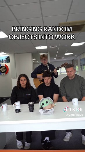 Bringing Random Objects to Work: Fun Office Challenge