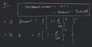 Growth and depreciation compound interest... | Filo