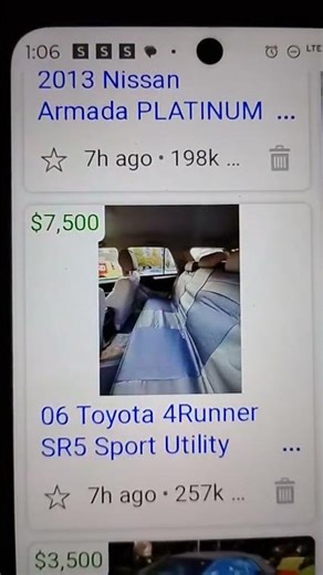 2006 Toyota 4Runner 257k 7,500 nice suv high mileage